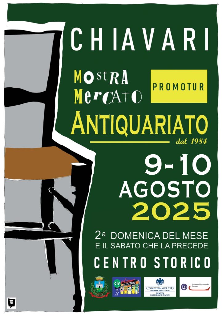 Mercatino dell'Antiquariato 9-10 agosto 2025