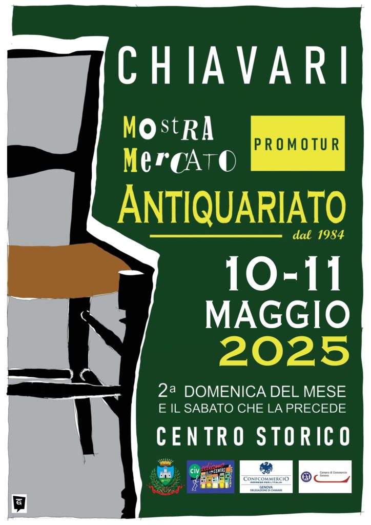 Mercatino dell'Antiquariato 10-11 maggio 2025