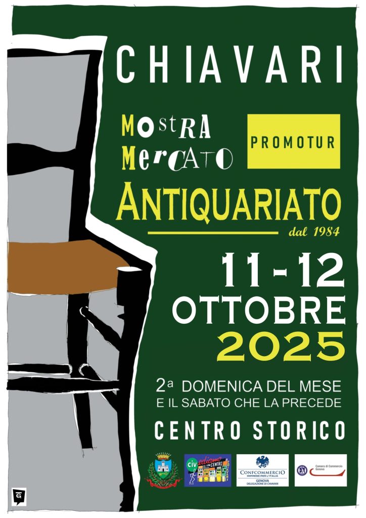 Mercatino dell'Antiquariato 11-12 ottobre 2025